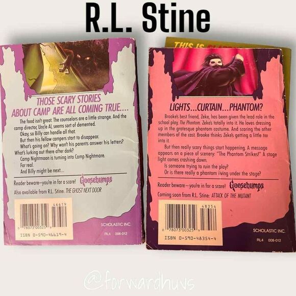 Goosebumps Lot of 6 Books - Picture 9 of 10